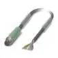 Produktfoto 1 von Sensor-/Aktor-Kabel 8p PVC sw L:10m