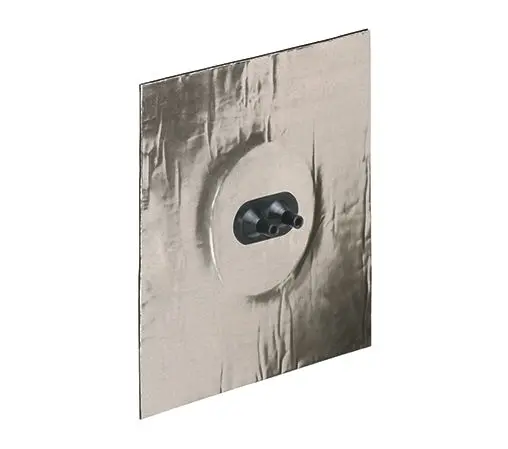 Produktfoto 1 von Doppel-Leitungsmanschette D 4-8 mm Alu-Butyl Dichtungsmanschette