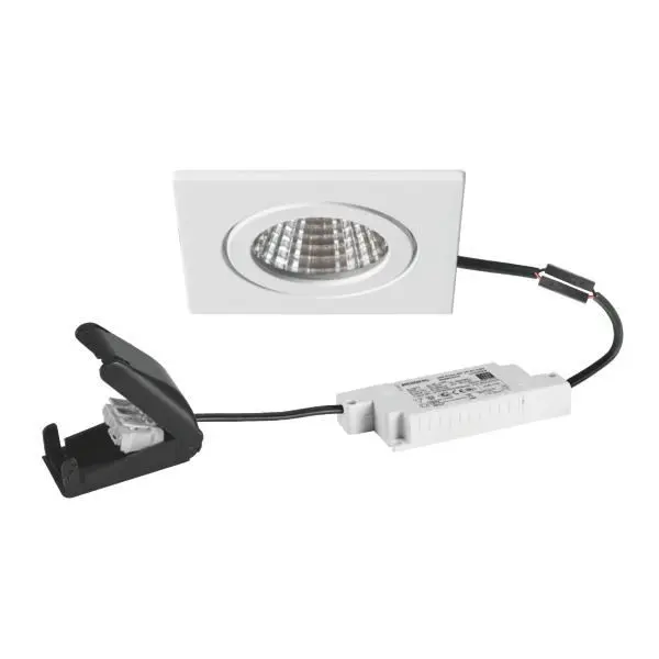 Produktfoto 1 von LED-Einbaudownlight 230V, 6W, 3000K, qu