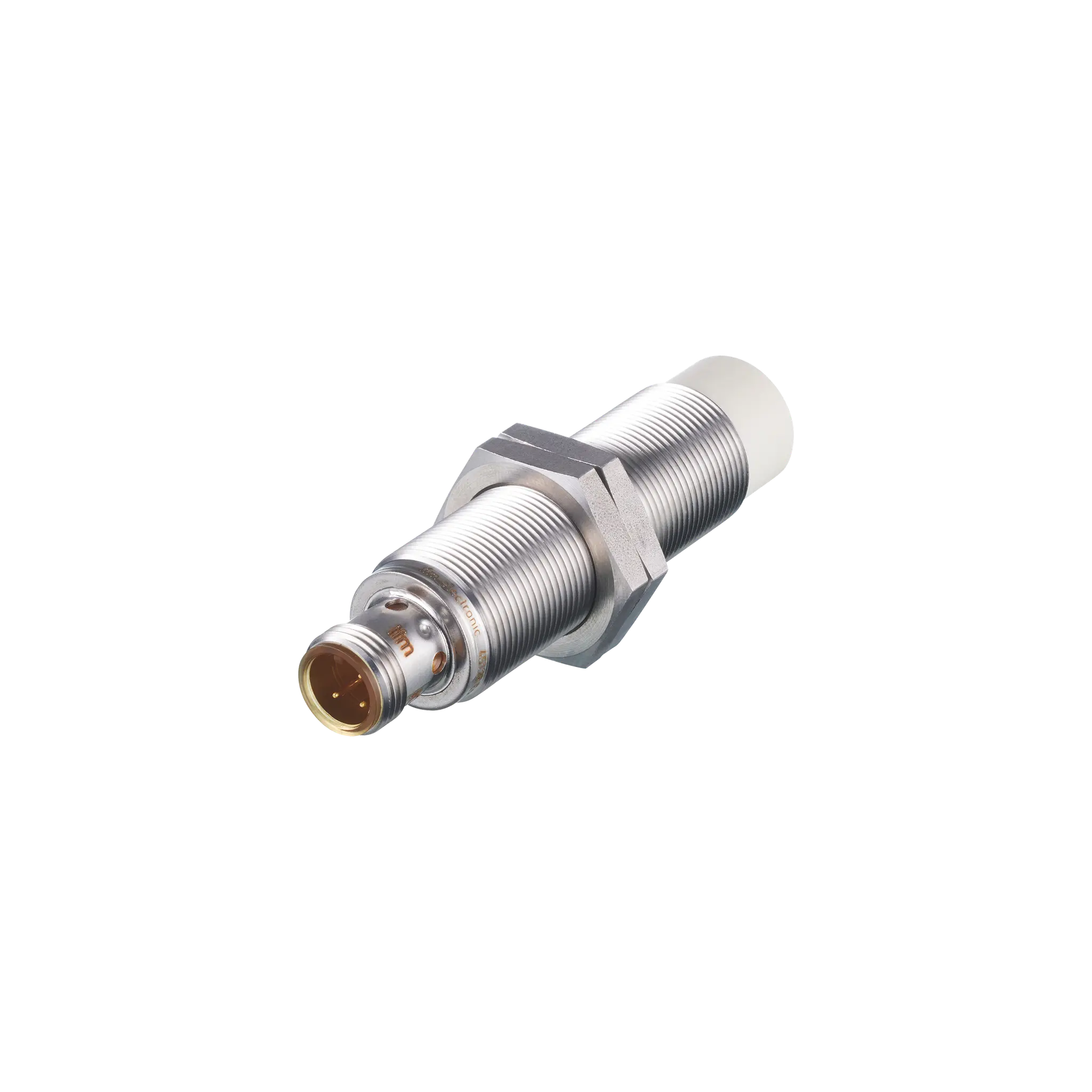 Produktfoto 1 von Ind.Sensor M18x1 L=75 Sn=8mm n.bündig S DC PNP M12 IP67 3L 300Hz