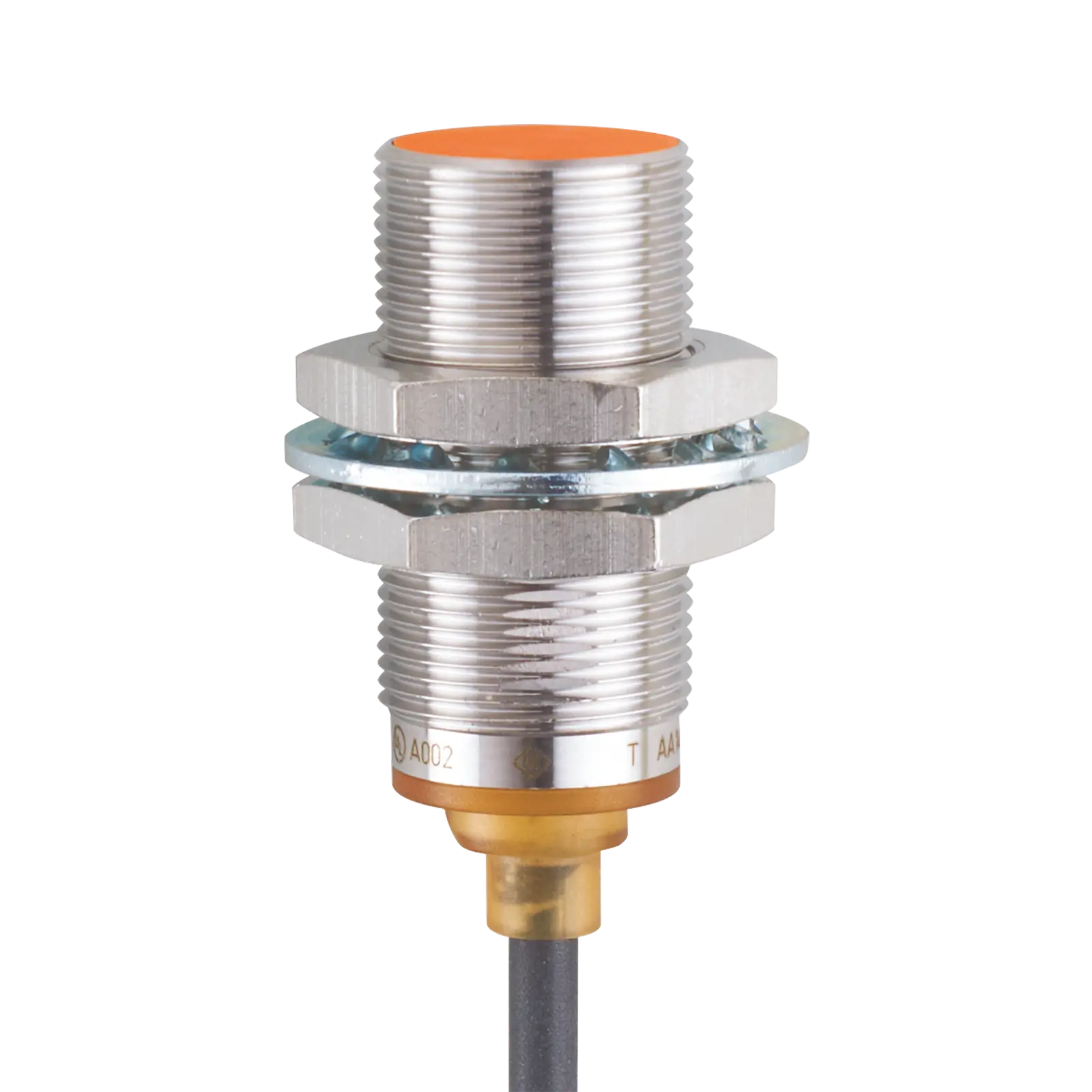 Produktfoto 1 von Ind.Sensor M18x1 L=40 Sn=8mm bündig S DC PNP/NPN 5m PUR IP65-69K 2L 400Hz