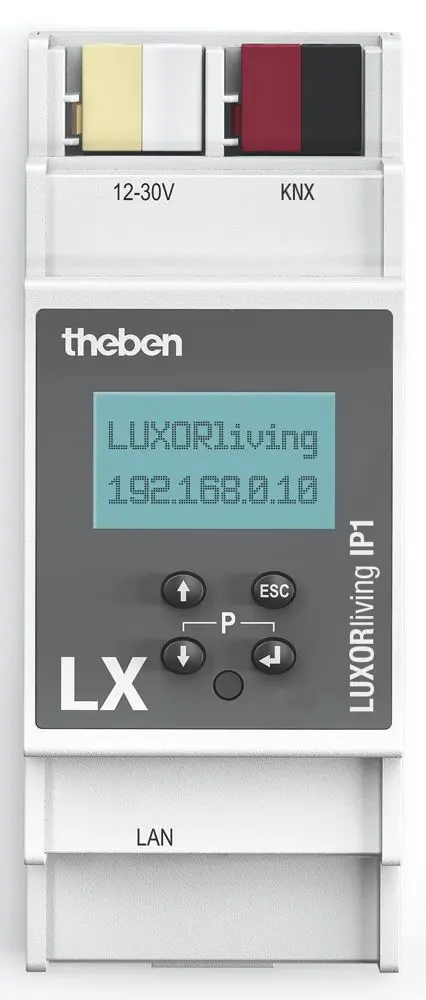 Produktfoto 1 von Systemzentrale LUXORliving DIN-Schiene, Smart Home