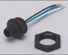 Produktfoto 1 von Einbaustecker 0,07m PVC Gehäuse PA IP67