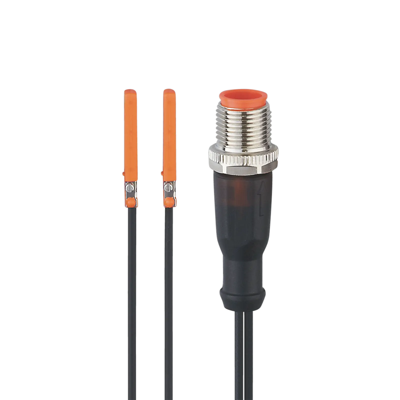 Produktfoto 1 von Zylindersensor AMR 26,1x2,8x5,5 2mT Schließer DC PNP 0,3m PUR M12 3L 5000Hz