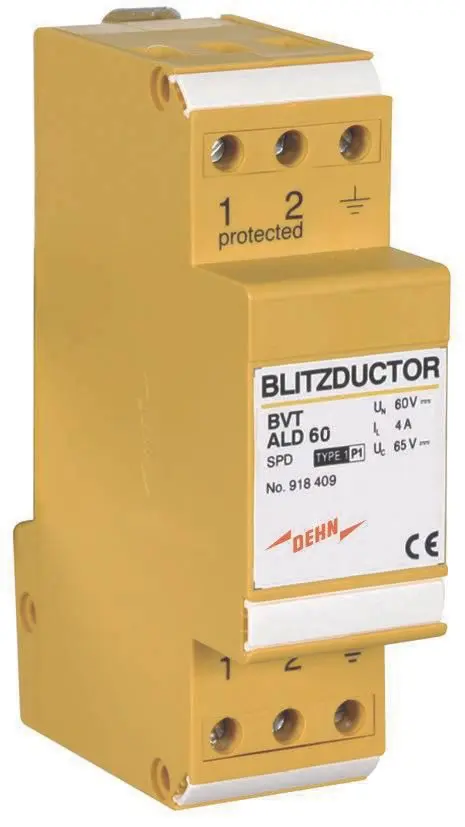 Produktfoto 1 von Kombiableiter BLITZDUCTOR VT für Gleichspannungsversorgungen