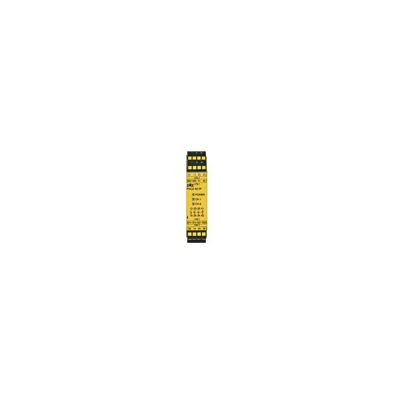 Produktfoto 1 von PNOZ X2.7P C 24VACDC 3n/o 1n/c Sicherheitsschaltgerät