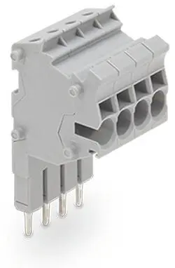 Produktfoto 1 von Modularer TOPJOB®S-Steckverbinder, anreihbar,für Brückerschlitze,grau