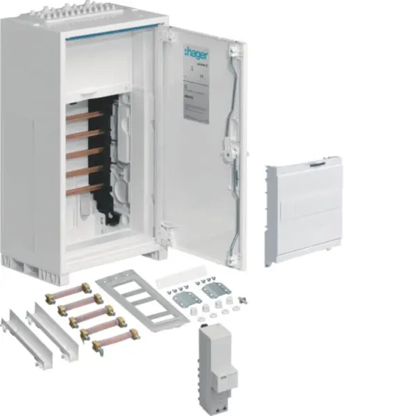 Produktfoto 1 von Anschlussschrank unvers Z seitlich mit SPA301Z u. Verbindungsmat. 500x300x205mm