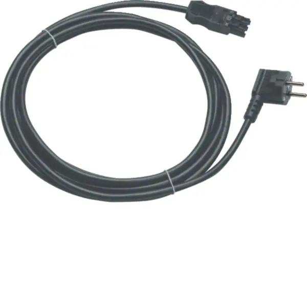Produktfoto 1 von Anschlussleitung Wago 3x1,5mm² Winkelstecker auf Eingangsbuchse 1m