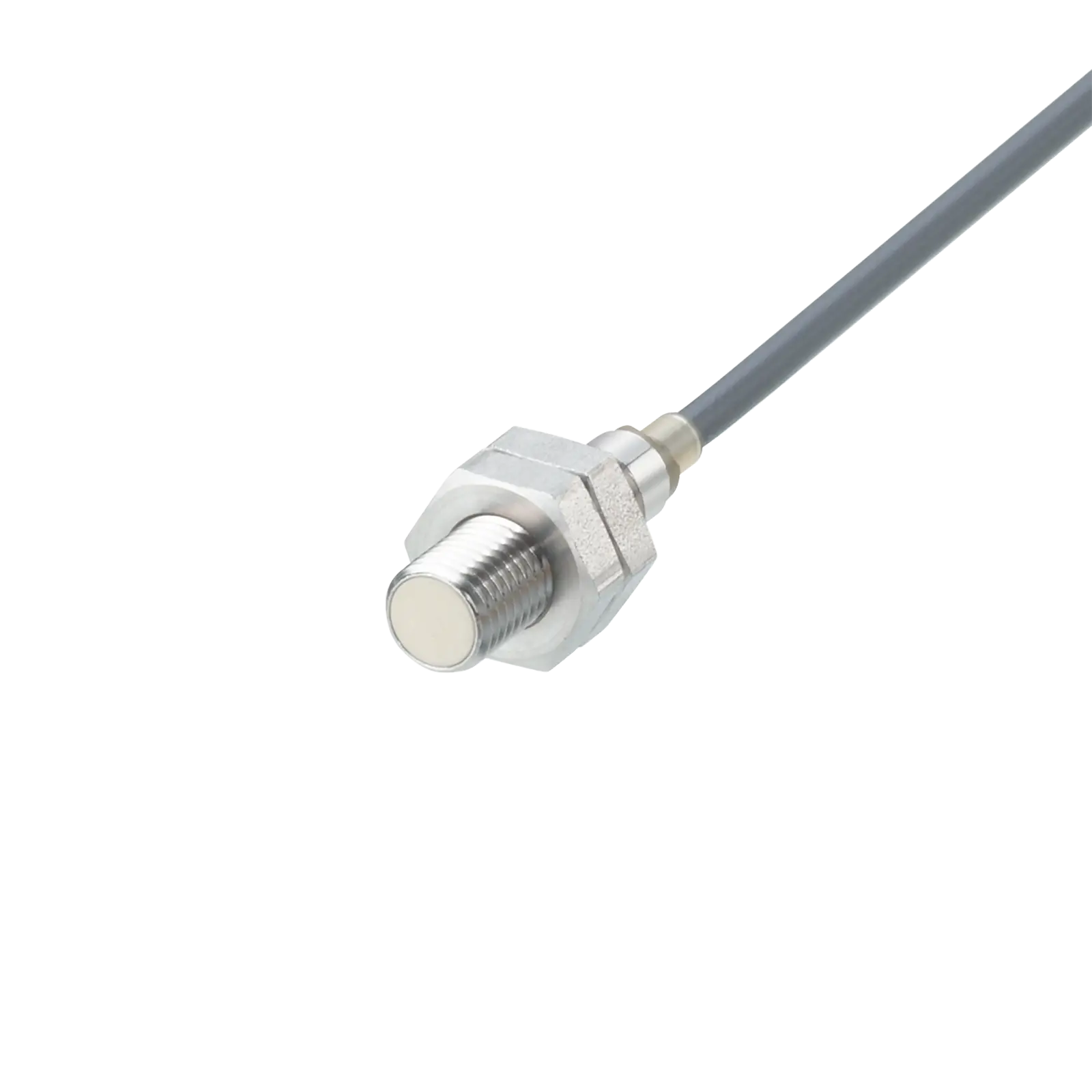 Produktfoto 1 von Ind.Sensor M8x1 L=27,5 Sn=3mm bündig S DC NPN 2m PUR IP65-69K 3L 1500Hz