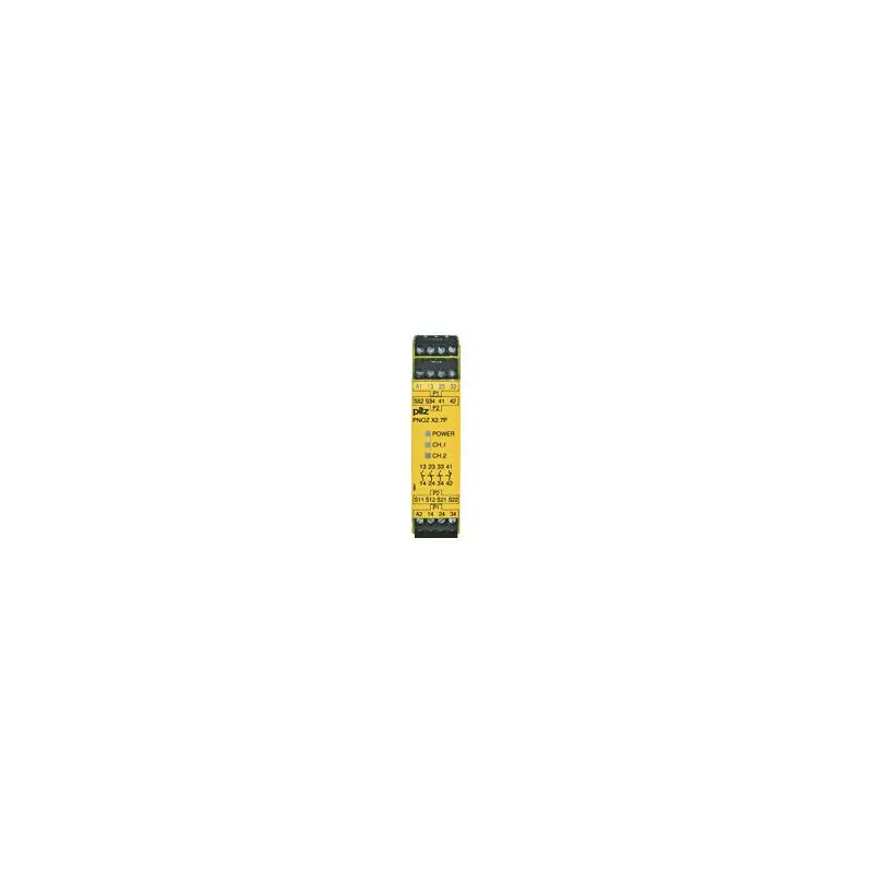 Produktfoto 1 von PNOZ X2.7P 24VACDC 3n/o 1n/c Sicherheitsschaltgerät