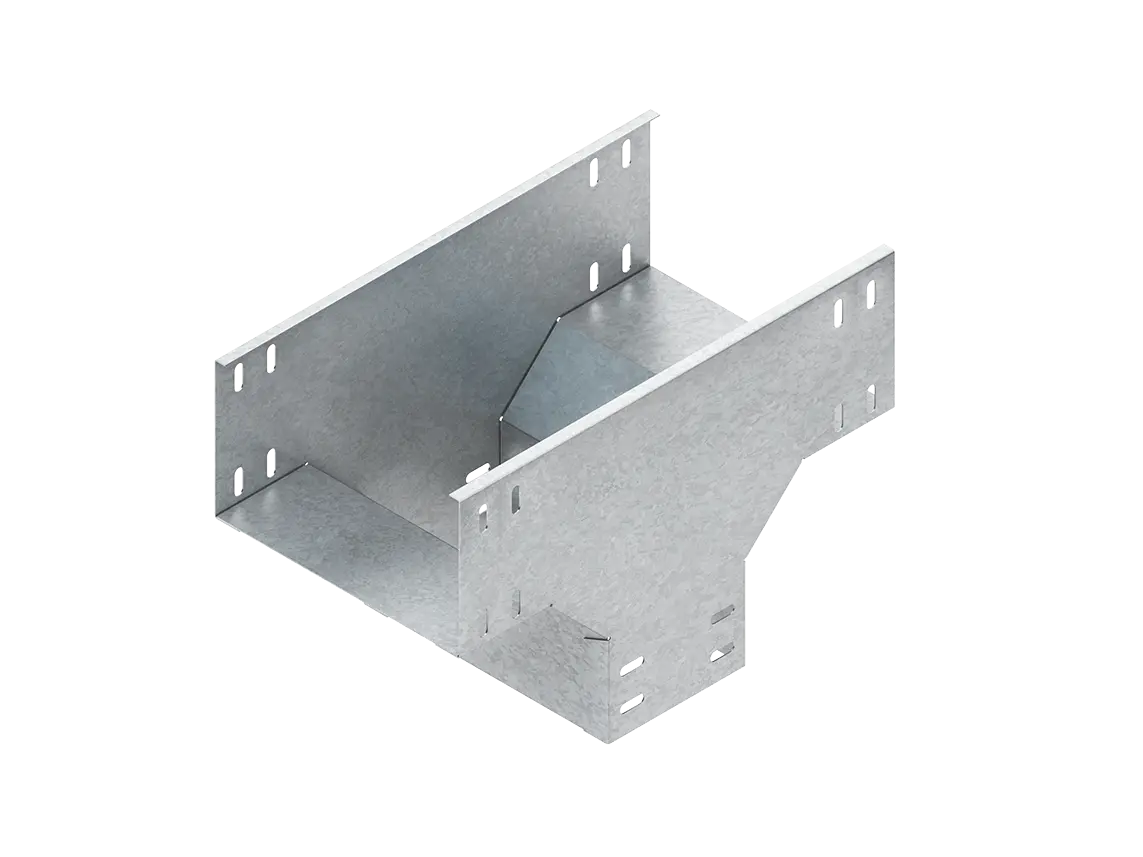 Abgangstrichter, quer, 110x300 mm bandverzinkt