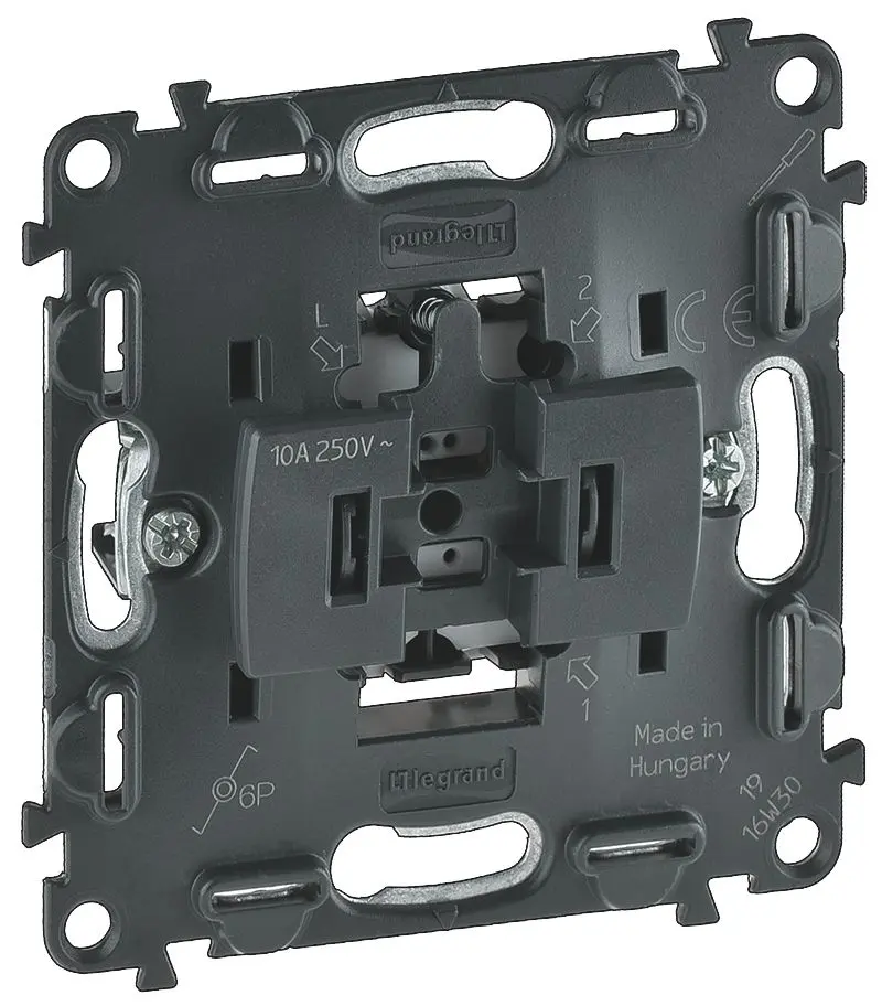 Produktfoto 1 von Einsatz INMATIC Taster Wechselkontakt 10A