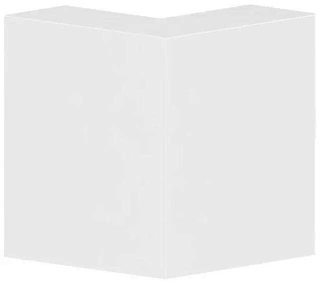 Produktfoto 1 von Außeneckhaube 60x170/80-9010, für BRA und BRS, alpinweiß beschichtet