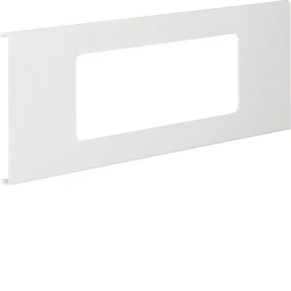 Produktfoto 1 von Blende 3-fach R7 für UP-Einsatz mit Rahmen PVC zu FB Oberteil 130mm