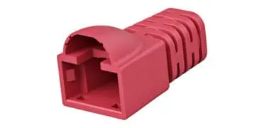 Produktfoto 1 von Tülle für MP8 FS, d = 7,0 rot RAL 3017 m. Rasthebelschutz