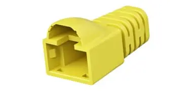 Produktfoto 1 von Tülle für MP8 FS, d = 6,3 gelb RAL 1021 m. Rasthebelschutz