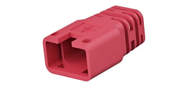 Produktfoto 1 von Knickschutztülle RAL3017 rot ZU Stecker MP8 FS