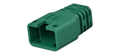 Produktfoto 1 von Knickschutztülle RAL6016 grün ZU Stecker MP8 FS