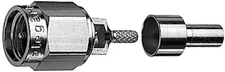 Produktfoto 1 von SMA-Kabelstecker Crimp AUG 3(RG-178/U)