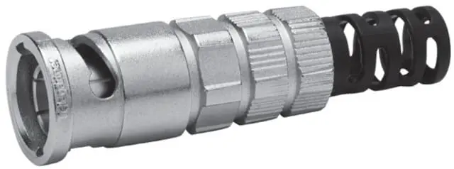 Produktfoto 1 von BNC-Stecker HDTV Cr/Cr, Easy Grip HD #54# G4 (RG-179 B/U)