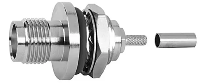 Produktfoto 1 von TNC-Einbaubuchse LT/CR 50 Ohm längsdicht, G7 (RG-316/U)