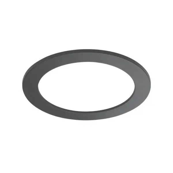 Produktfoto 1 von Abdeckring, schwarz matt, rund, zu 12564, Durchmesser 174 mm, Höhe 6,5 mm