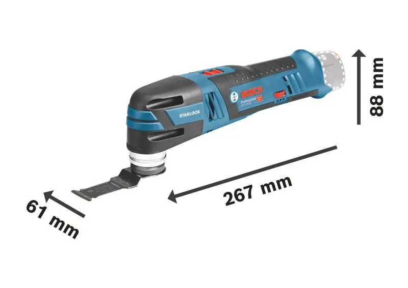 Produktfoto 1 von Akku-Multi-Cutter GOP 12V-28, Solo Version, im Karton