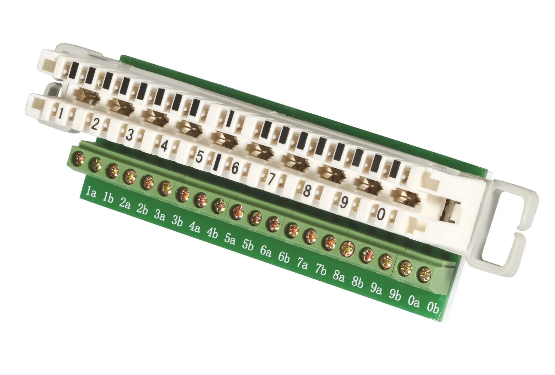 Produktfoto 1 von Adapter Trennleiste 10DA/LSA Schraubklemme