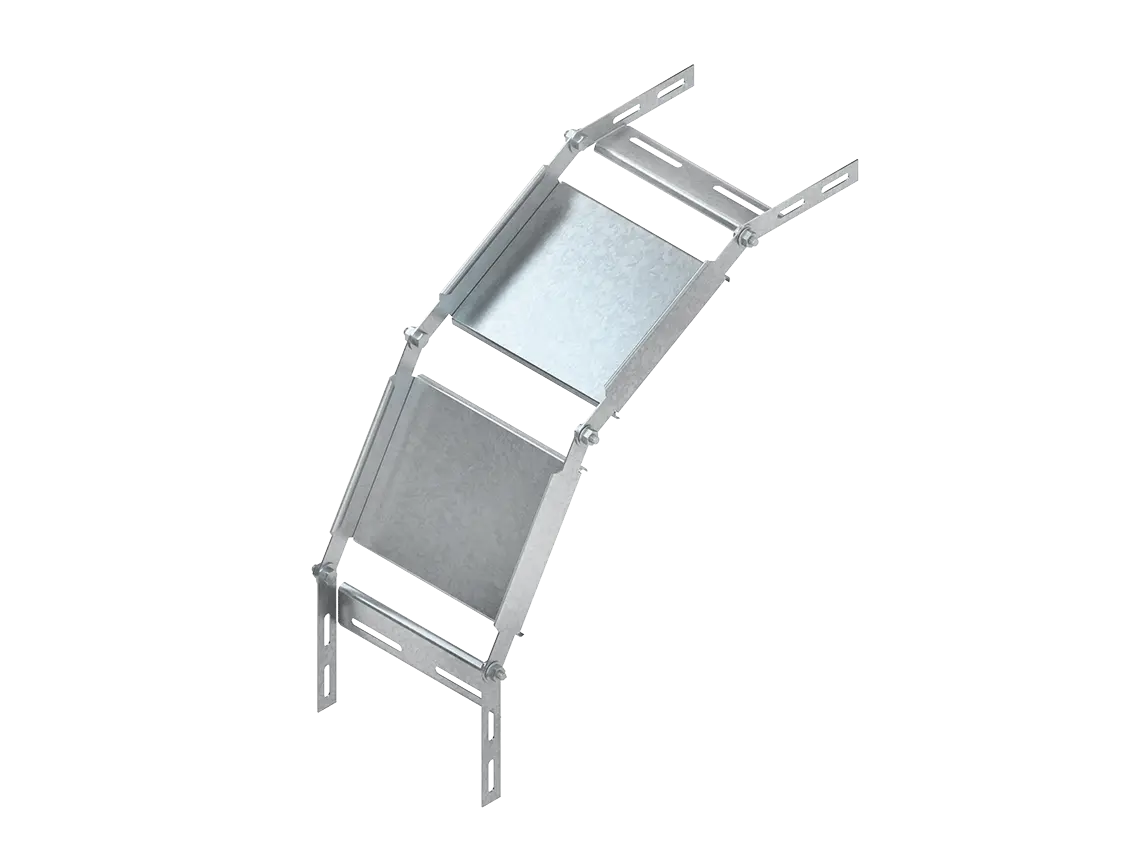 Produktfoto 1 von Bogen, verstellbar, vertikal, 35x200 mm bandverzinkt
