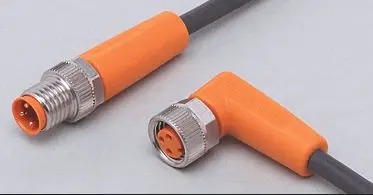 Produktfoto 1 von Verbindungskabel <50VAC 4m PUR Gehäuse TPU orange FKM IP65/67-69K