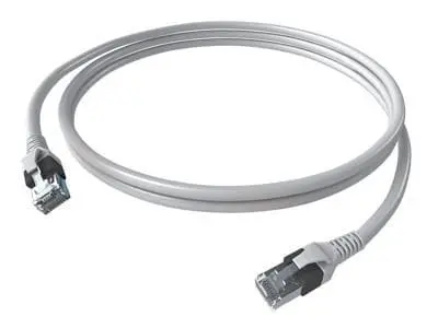 Produktfoto 1 von DualBoot Patchkabel Kat.6 Klasse EA geschirmt grau 1,50m