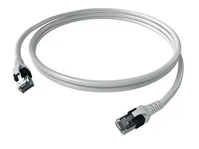 Produktfoto 1 von DualBoot Patchkabel Kat.6 Klasse EA geschirmt weiß 1,50m