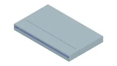 Produktfoto 1 von Consolidation Point o.Frontplatte 19z RAL7035