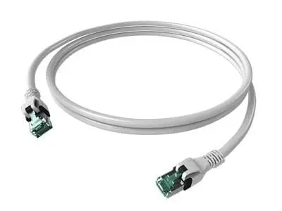 Produktfoto 1 von DualBoot PushPull Patchkabel Kat.6A (ISO/IEC) geschirmt weiß 4PPoE 5,00m