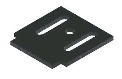 Produktfoto 1 von Electraplan Bodentanksysteme Adapterblech RAL9005