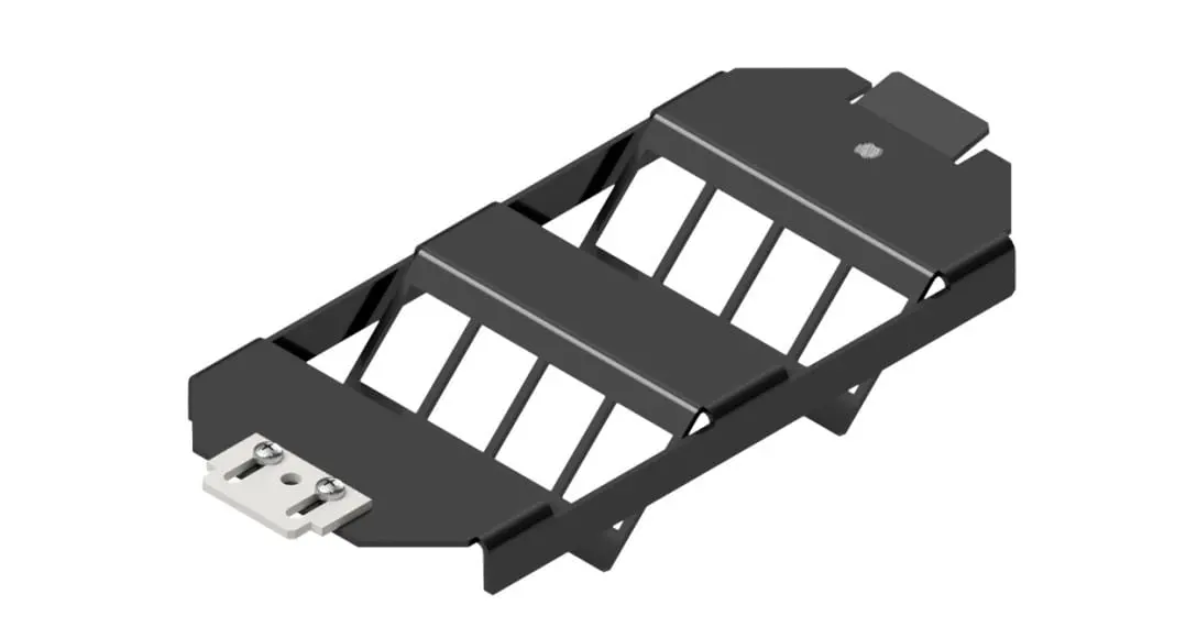 Produktfoto 1 von Bodentank Basic GB2 2x4 Keystone RAL9005