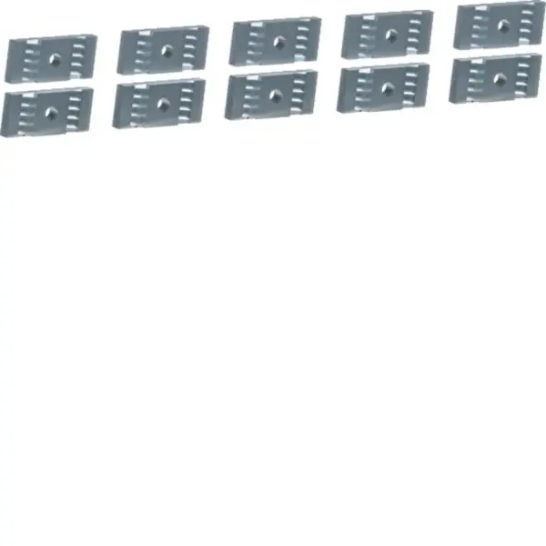 Produktfoto 1 von Anbinder zu C-Profilschiene Kanaltrag system Schlitzseite M8 10 Stück