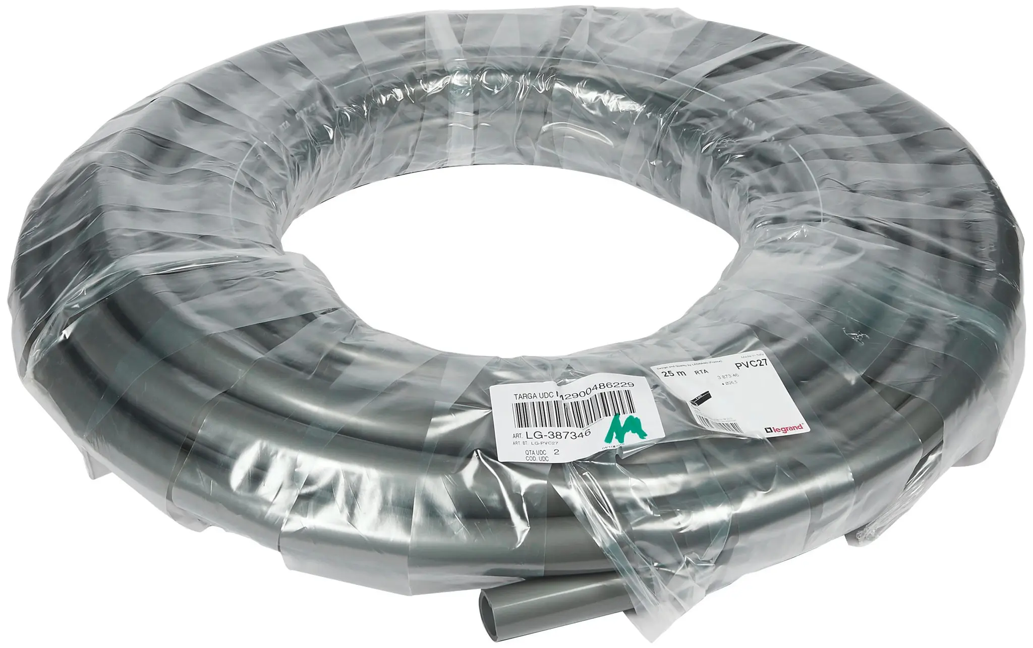 Produktfoto 1 von PVC 27 Schlauch Grau