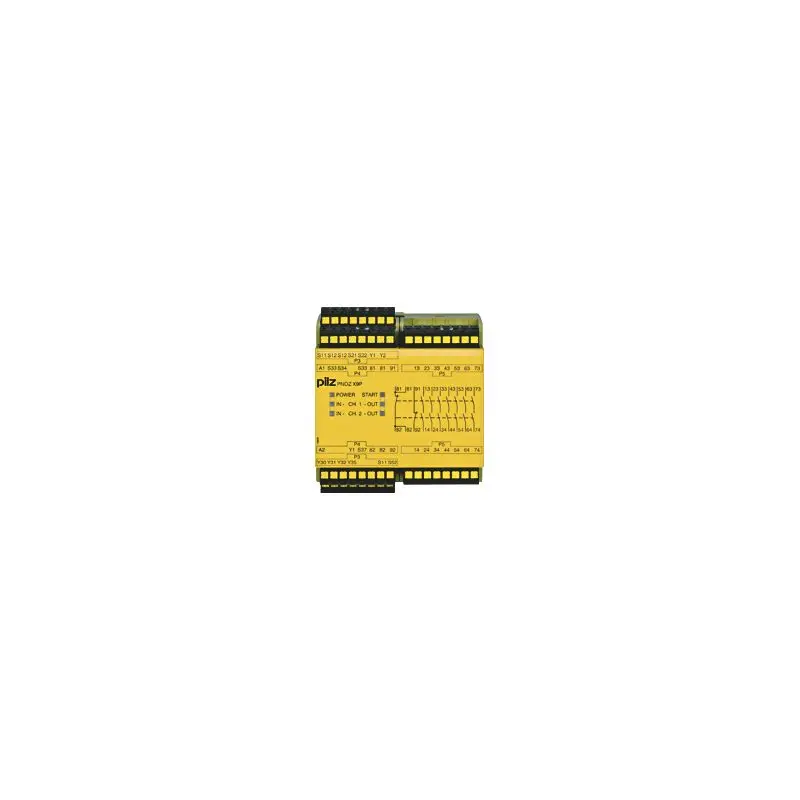Produktfoto 1 von PNOZ X9P C 24VDC 7n/o 2n/c 2so Sicherheitsschaltgerät