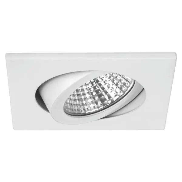 Produktfoto 1 von LED-Einbaustrahler, eckig 350mA,7W,2700K,weiss