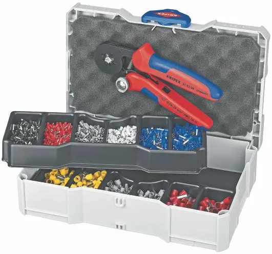 Crimp-Set im TANOS-systainer® (Aderendhülsen)