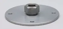 Produktfoto 1 von Flanschplatte f.Füllstand Klemmadaption D=16mm FKM 0,5bar Flansch