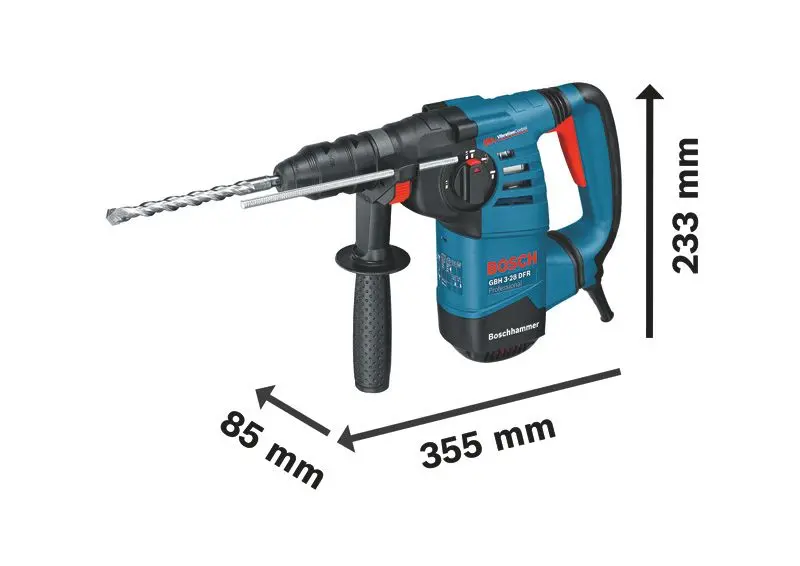 Produktfoto 1 von Bohrhammer mit SDS plus GBH 3-28 DRE, Handwerkerkoffer