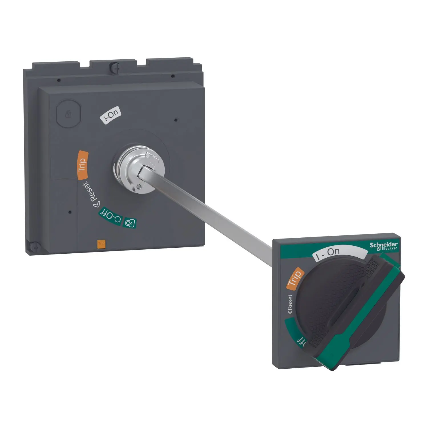 Produktfoto 1 von Drehantrieb mit Türkupplung für ComPacT NSX 400/630, schwarzer Griff