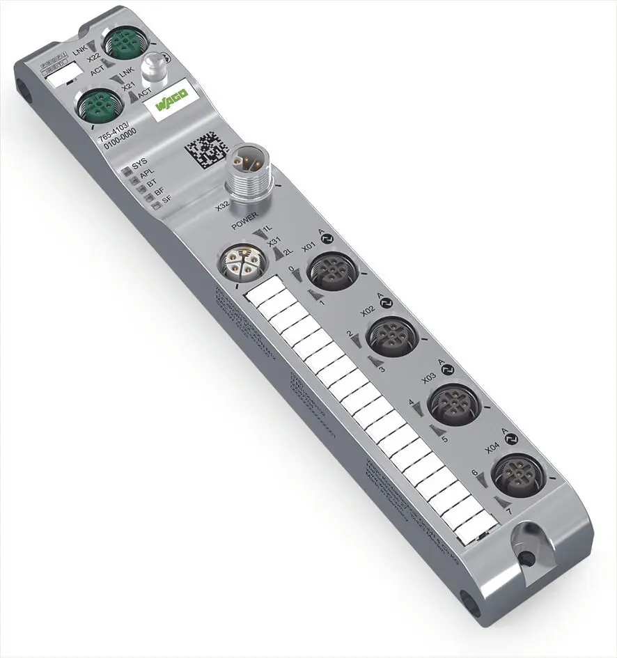 Produktfoto 1 von 4-Port-IO Link Master Class A,Profinet ,DC 24 V / 2,0 A