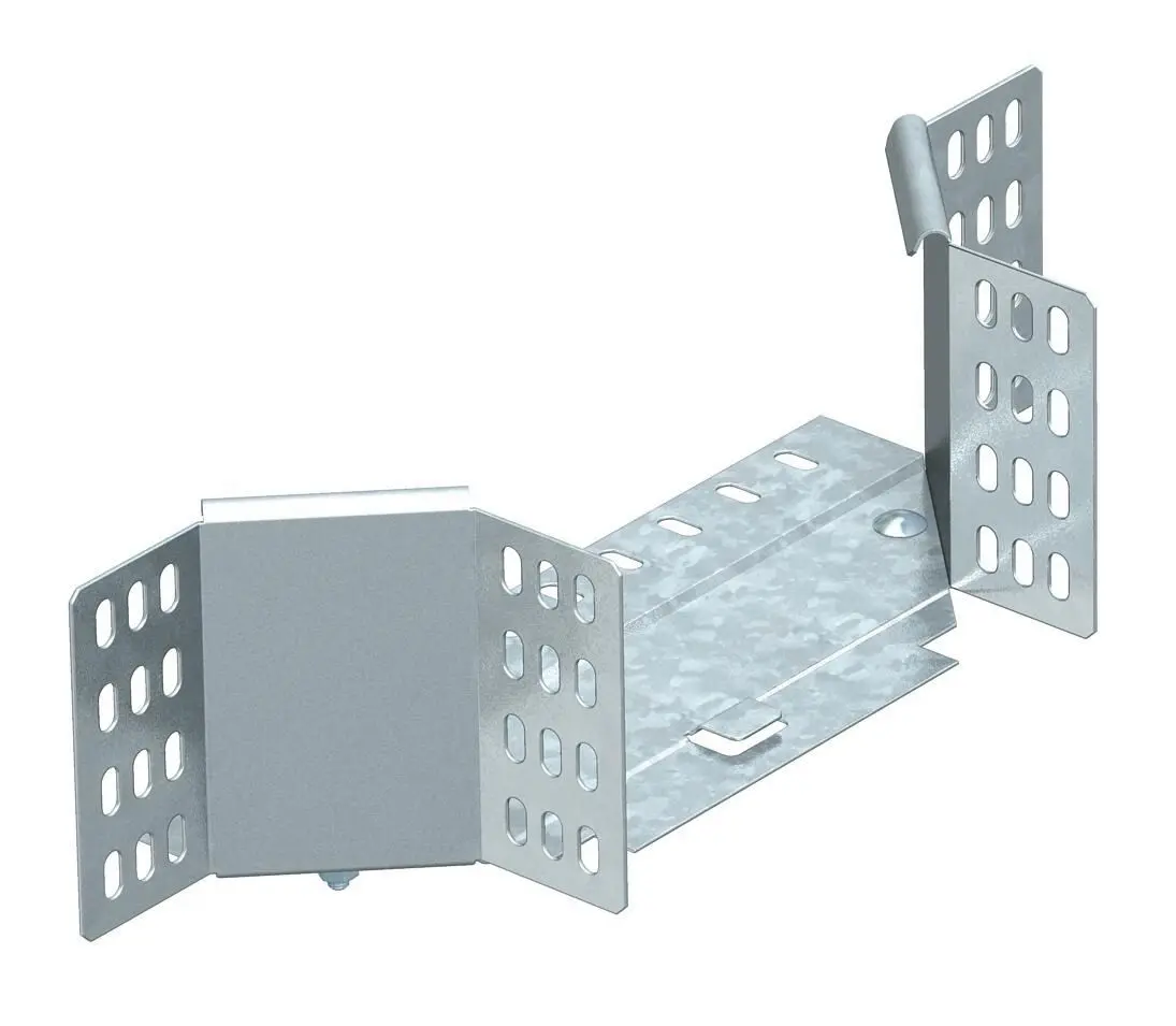 Produktfoto 1 von Anbau-Abzweigstück mit 2 Winkelverbindern 110x100, St, FS