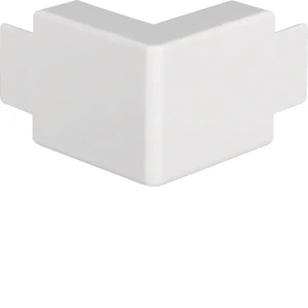 Produktfoto 1 von Außeneck hfr zu Leitungsführungskanal LF 18x45mm verkehrsweiß