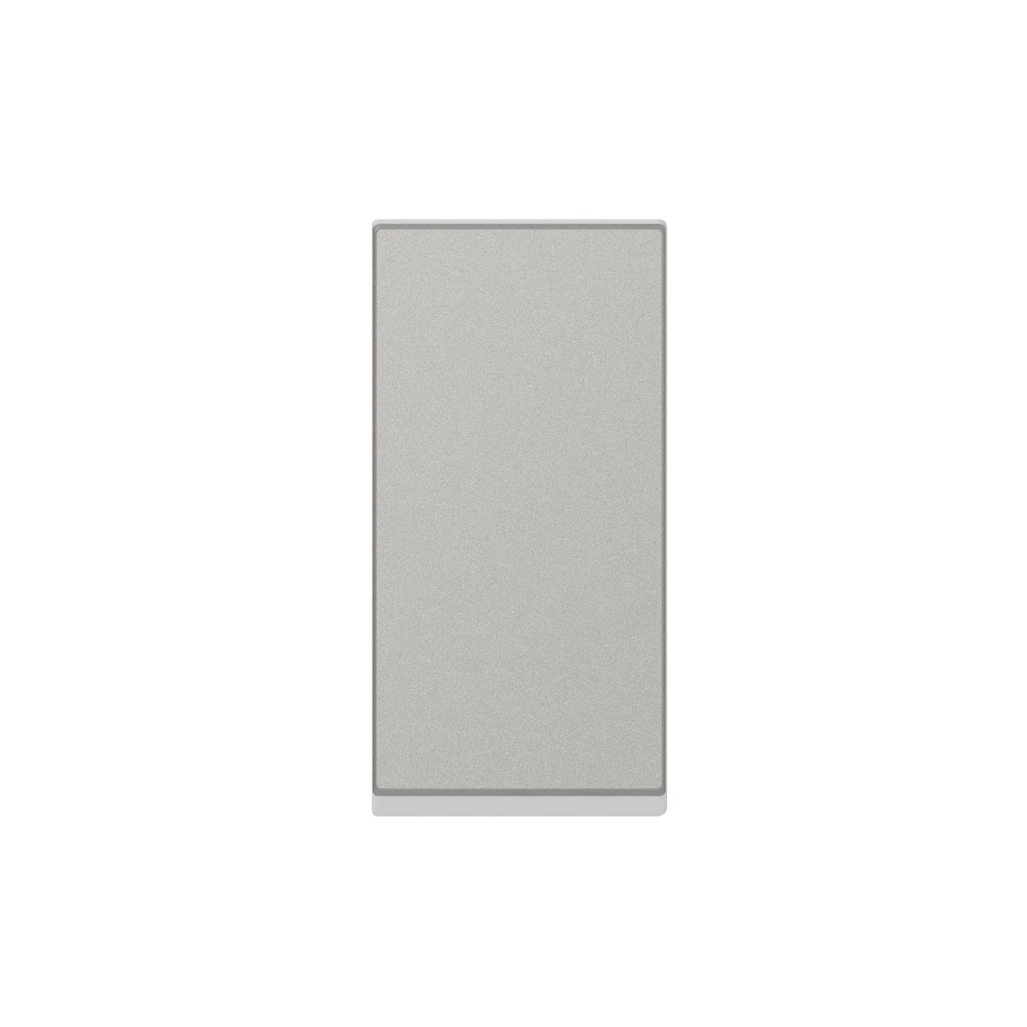 Produktfoto 1 von MSC Wechselschalter 10A, Steckklemmen, 1-modulig, beleuchtbar Aluminium