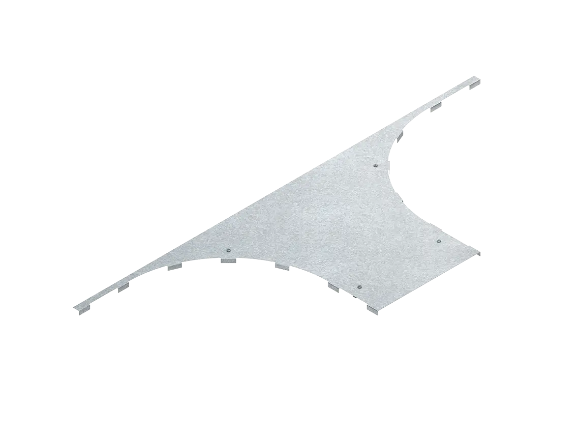 Produktfoto 1 von Deckel f. Anbau-T-Stück, Breite 504 mm Edelstahl, Werkstoff-Nr.: 1.4301